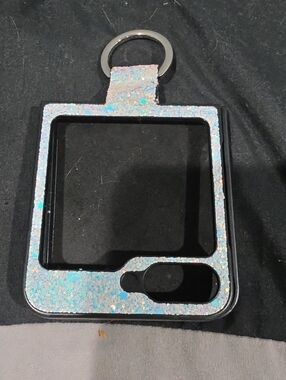 Silver Sparkle Case - Samsung Flip 6 Phone - Unicorns Night Out!